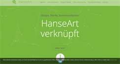 Desktop Screenshot of hanseart.de